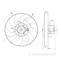 Ventilateurs de soufflage radiateur ventilateur de refroidissement pour PEUGEOT 306